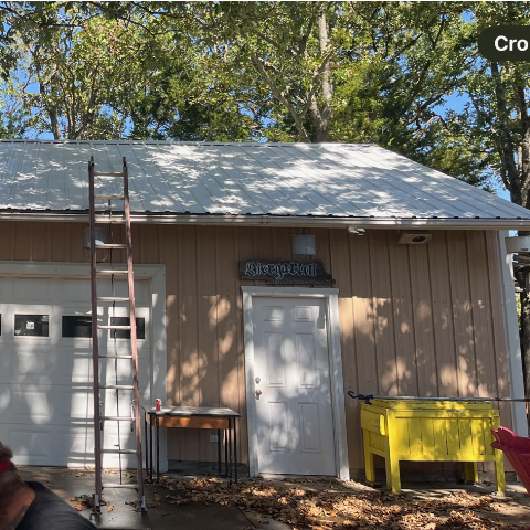 Acrylic Elastomeric Coating for metal roofs