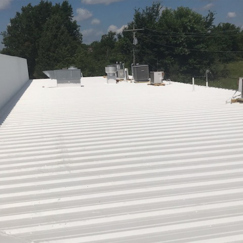 Acrylic Elastomeric Coating for metal roofs